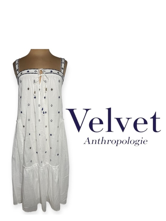 Anthropologie Dresses & Skirts - Anthropologie VELVET BY GRAHAM & SPENCER 
Riley Boho Embroidered Dress Size XS